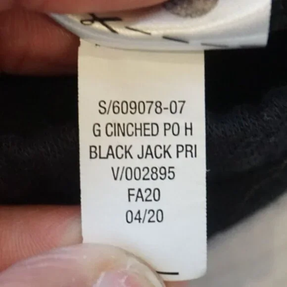 Old Navy Girls Leopard Bear Hoodie Black Cropped Pullover - Size L (10/12) - Picture 5 of 6